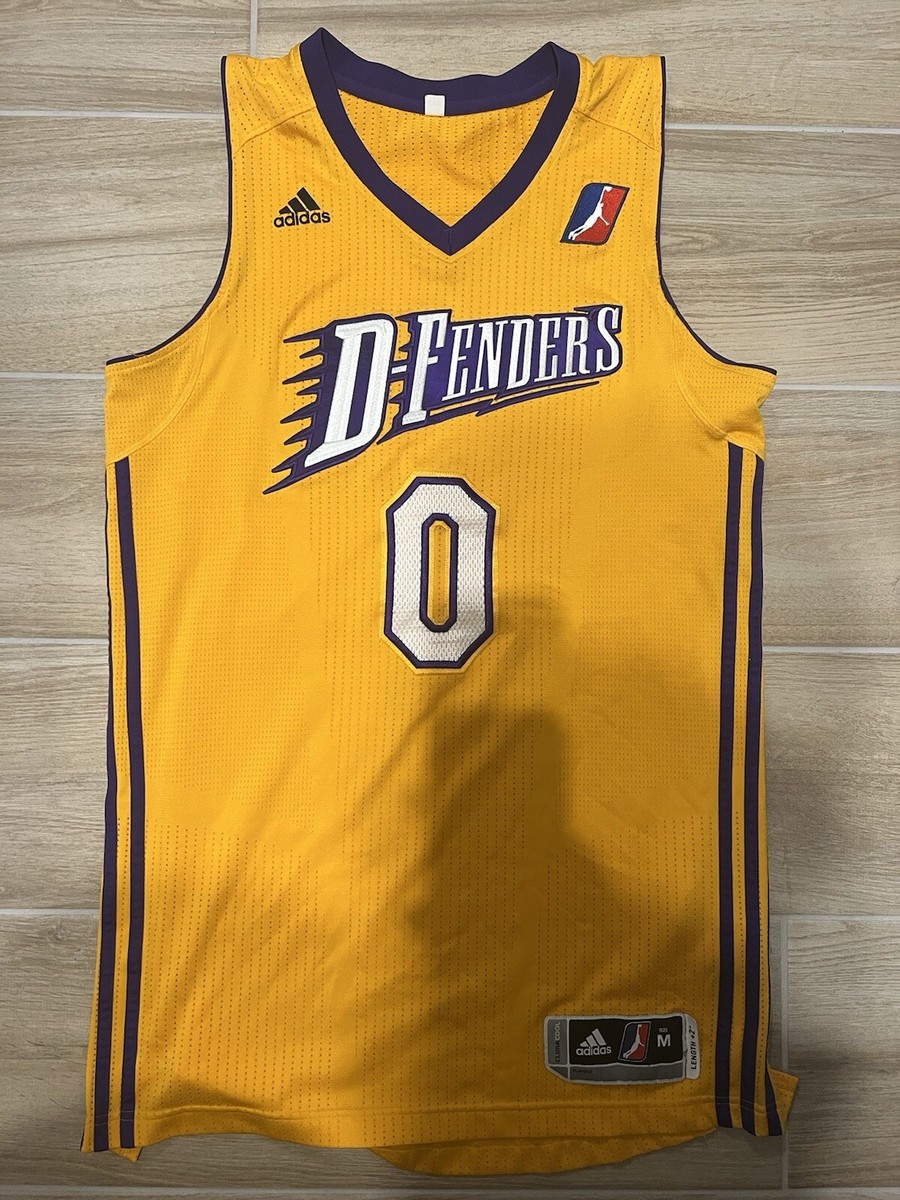 D-Fenders Game used Jersey NBA Lakers G D League Medium Adidas