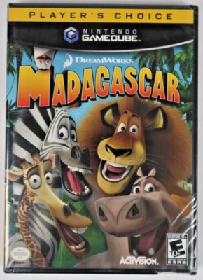 Madagascar (Nintendo GameCube, 2005) New PC Game Sealed Small Dimple
