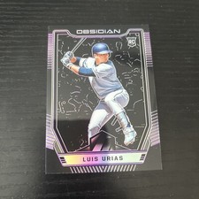 2019 Panini Obsidian Electric Etch Purple #54 Luis Urias/99