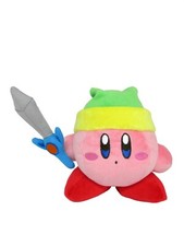 New Sword Kirby 5" Standing Plush Official Sen-Ei Little Buddy 1626