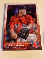 2015 Topps Series 2 #458 Junichi Tazawa Boston Red Sox