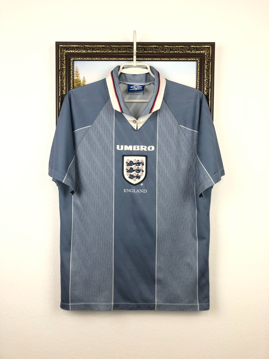 England Away football shirt 1995 Soccer Umbro Jersey Mens National