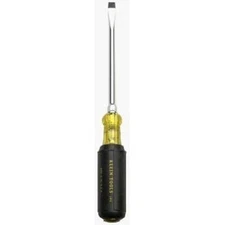 NEW KLEIN TOOLS 602-6 5/16" Keystone Tip SLOTTED Screwdriver 6" USA MADE 6369920