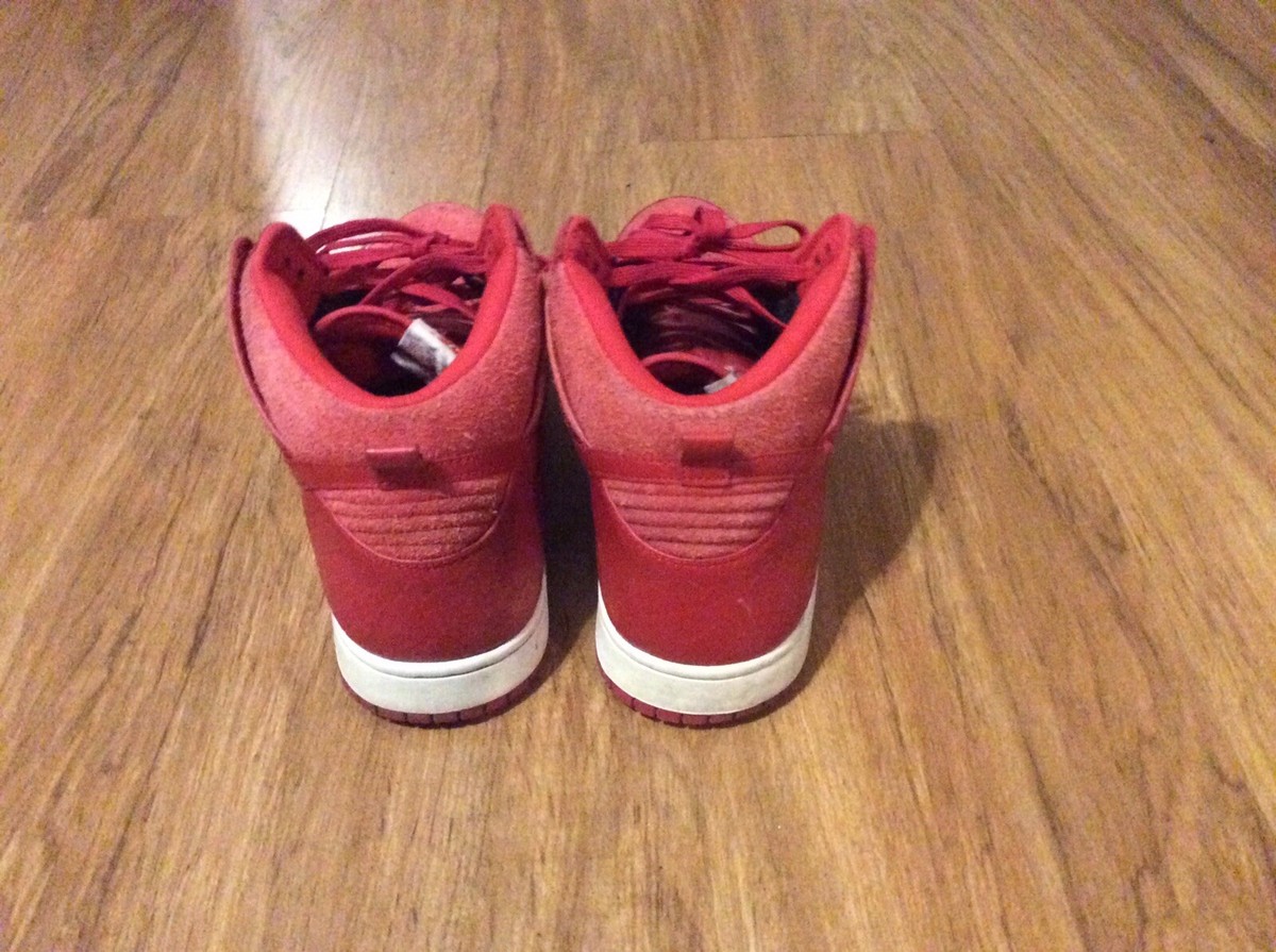 Nike Dunk High CMFT Python Red Mens Shoes, Size 11, 2015 | eBay