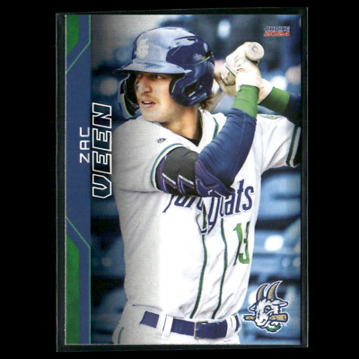 Zac Veen 2024 Hartford Yard Goats Team Set Baseball Card MLB NM | eBay