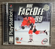 NHL FaceOff 99 - Sony Playstation 1 PS1 - 989 Sports - Acceptable Condition