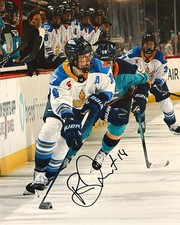 Renata Fast Toronto Sceptres Signed PWHL 8x10 Photo COA