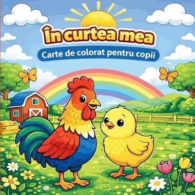 n curtea mea Carte de colorat pentru copii by Johana Iahn (Romanian) Paperback B