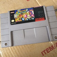 Super Bomberman 2 SNES Authentic OEM Tested Clean Hudson Soft Nintendo