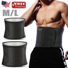 Waist Trainer for Women  Men, Sweat Band for Stomach Weight Loss, Sweat Belt US