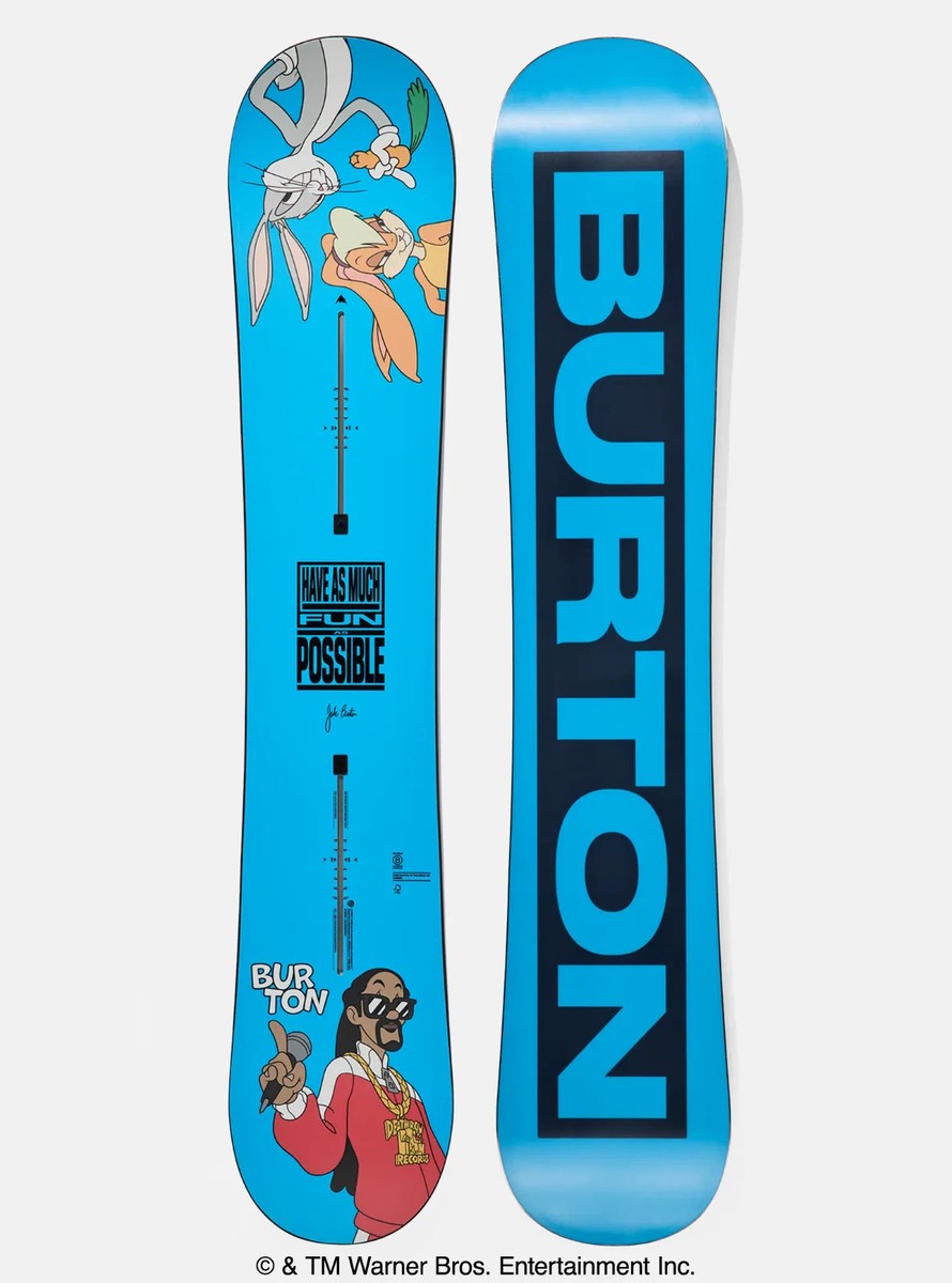 Burton x Looney Tunes x Snoop Dogg Camber Snowboard 155cm Olympics