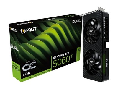 4710562245257 Graphics card GeForce RTX 5060 TI DUAL OC 8GB GDDR7 128bit 3DP/HDM