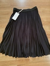 New Girls Grace Karin Black Pleated Skirt Size 12Y