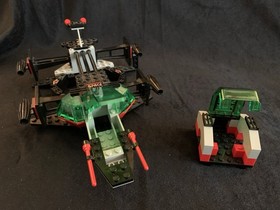 VINTAGE 1992 LEGO SPACE POLICE 6897 REBEL HUNTER, W/BOX, MANUAL