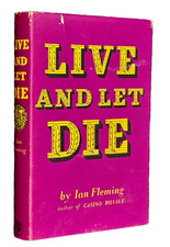 Ian Fleming Live and Let Die Cape 1954 1st/1st F/NF