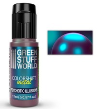 Peinture Cameleon - PSYCHOTIC ILLUSION Colorshift Pinceau Aerographe Metallique