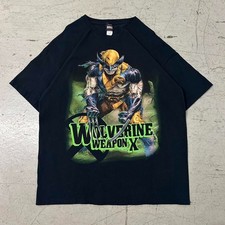 Y2K Wolverine Weapon X Marvel Mad Engine RARE T-Shirt