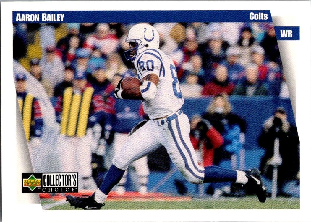 Aaron Bailey 1997 Collector's Choice #157 Indianapolis Colts