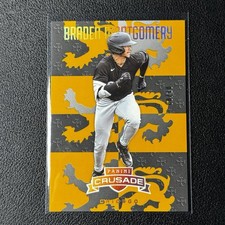 2025 Panini Crusade Braden Montgomery Gold 08/10 White Sox Prospect