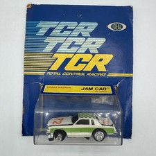 VTG Ideal TCR Dodge Magnum Jam Car white/lime/black/orange 72 Slot 1978 - NEW