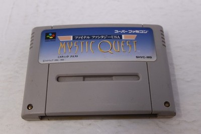 Final Fantasy USA: Mystic Quest SNES Super Famicom Japan Region Lock Cartridge