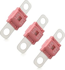 AMI Midi Fuse 3PCS 125A High Current Car Truck Vehicle