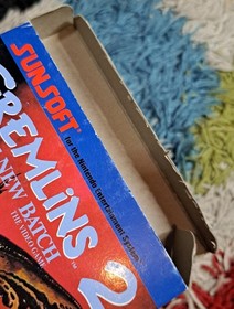 Gremlins 2 New Batch NES Complete With Manual And Styrofoam Insert. SEE DESC