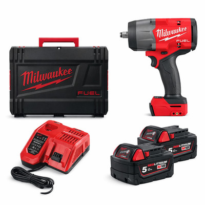 Milwaukee M18 FHIW2F12-502X Akku Schlagschrauber 1/2 Zoll 2034Nm 2x5Ah Box Profi