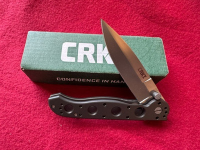 CRKT M16-03S Classic Folding Knife Tanto Bead Blast