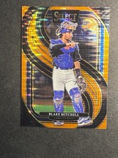 2025 Panini Select - Orang Pulsar Premier Level - 26/49 Blake Mitchell-#167