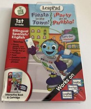 LeapPad 1st Grade Bilingual English Spanish Fiesta in the House