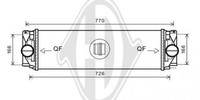 Diederichs DCA1013 LadeluftküHler FüR MERCEDES-BENZ