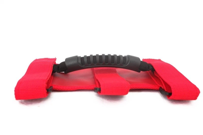 Rugged Ridge Ultimate Grab Handles Red 13505.03 * Fits Jeep Wrangler & CJ - Image 3 of 4