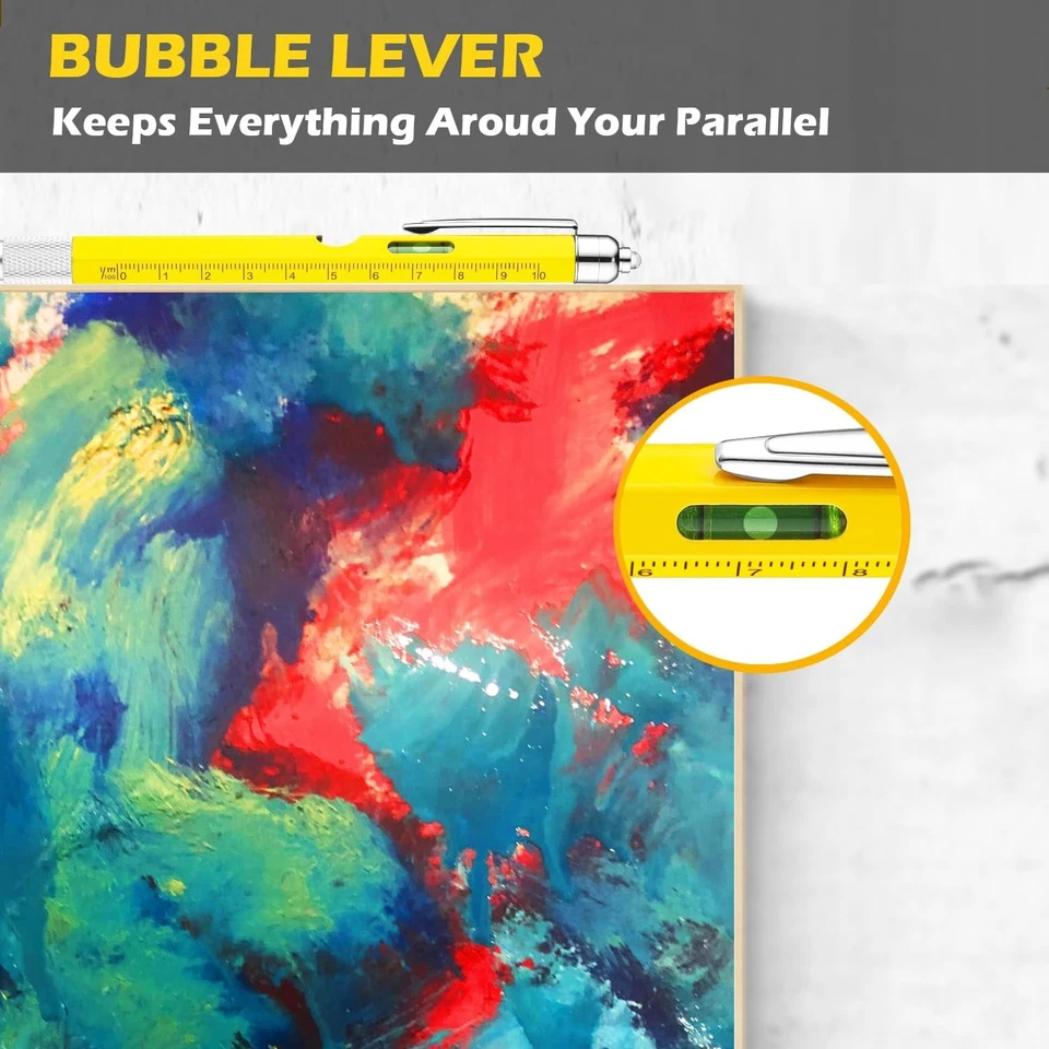 Regalos para papá hombre él, paquete de 2 bolígrafos multiherramienta, bolígrafo multiherramienta con [lápiz óptico, bola... Foto 3 de 4