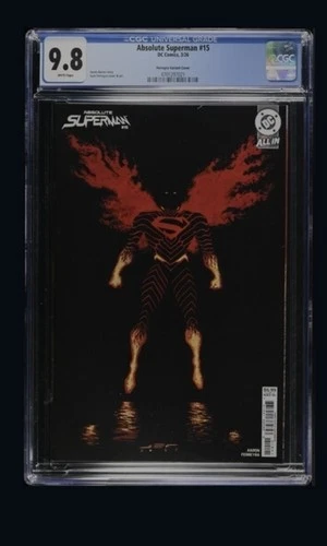 🔥 Absolute Superman #15 CGC 9.8 Graded Cover D Juan Ferreyra Variant 🔥