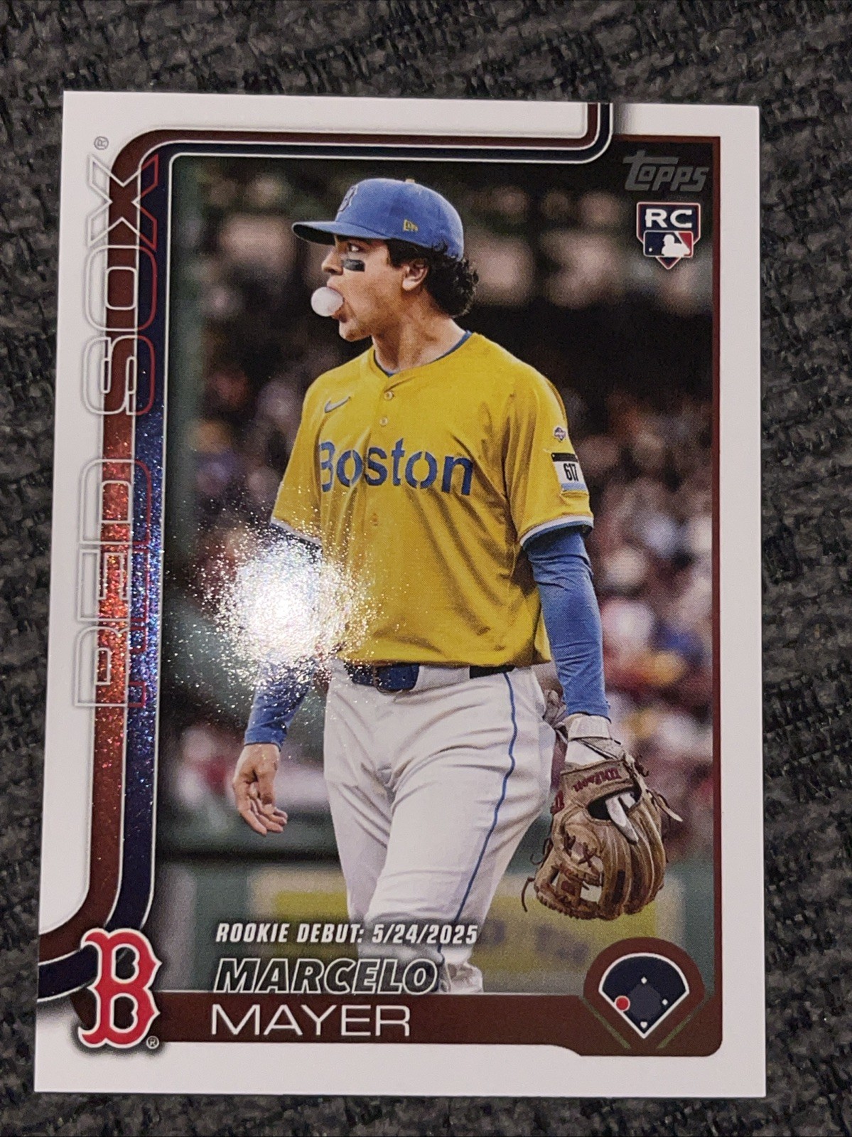 2025 Topps Update Series Baseball Marcelo Mayer #US276 Rookie Debut
