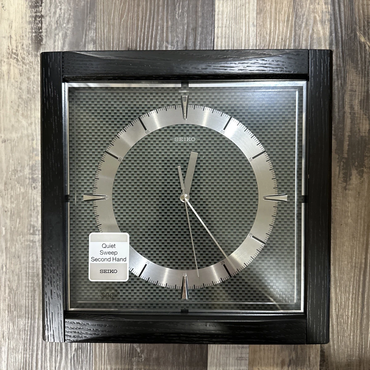 Preços baixos em Relógios de Parede Seiko Preto | eBay