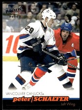 1999-00 Pacific Peter Schaefer Vancouver Canucks #432