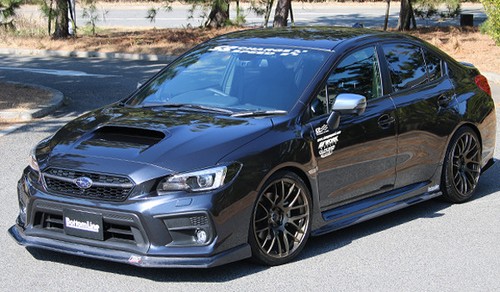 Carbon Fiber front Lip CS Style 2018-2021 WRX/STI - Foto 3 di 3