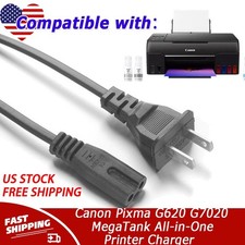 Power Cord Cable For Canon Pixma G620 G7020 MegaTank All-in-One Printer