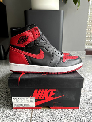 Air Jordan 1 Retro High OG Bred Banned 2016 8.5 (42) DS