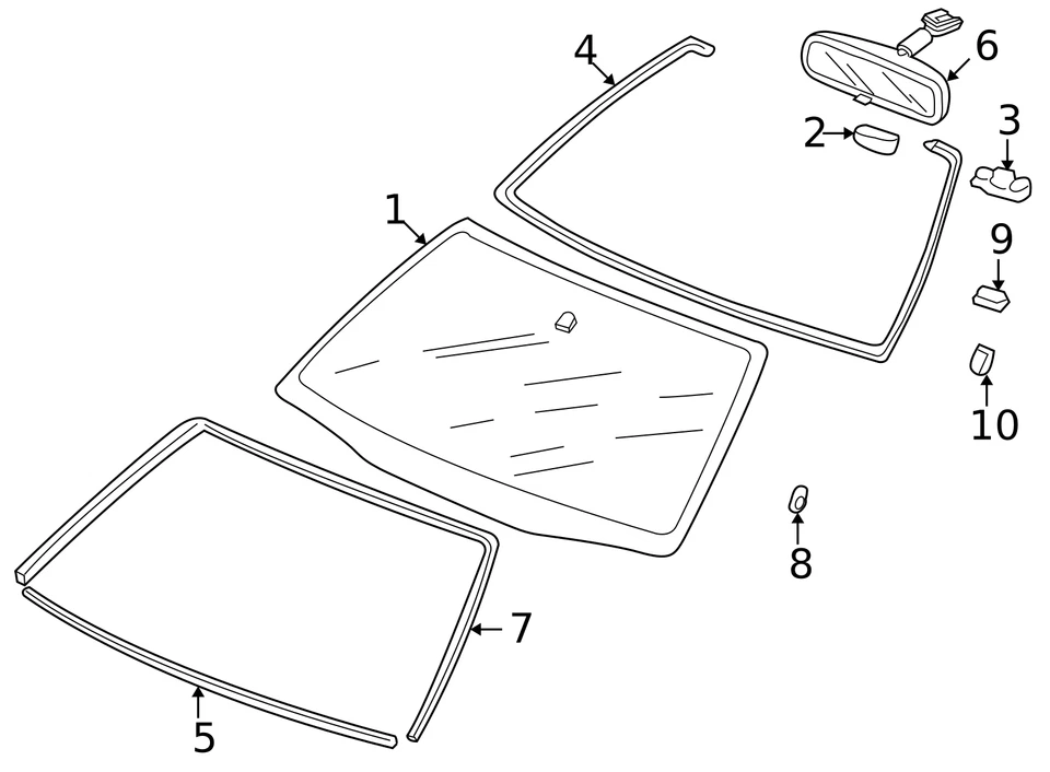 Instrumento delantero sello genuino Honda 77466-SV4-000 Foto 2 de 2