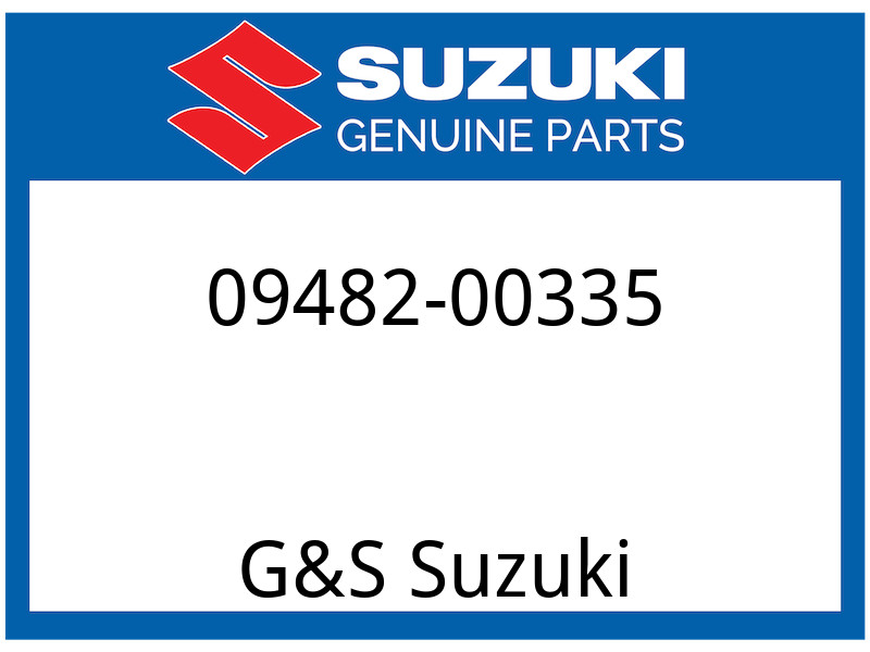 Suzuki OEM Part 09482-00335 SPARK PLUG, X24EPR-U9 ND