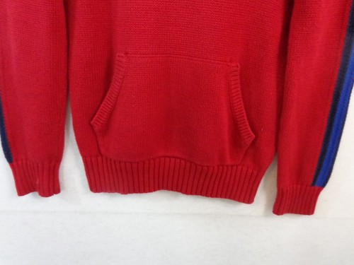 Polo by Ralph Lauren maglione ragazzo M (10-12) rosso grande pony felpa con cappuccio manica lunga - Foto 6 di 16