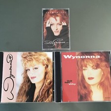 Wynonna Judd LOT OF 3- Revelations Cassette SEALED, Tell Me Why Self Titled Cd