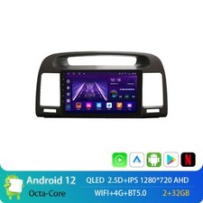 9" Android 12 Car Stereo Radio for Toyota Camry 2000 06 GPS NAV DSP 4G IPS BT