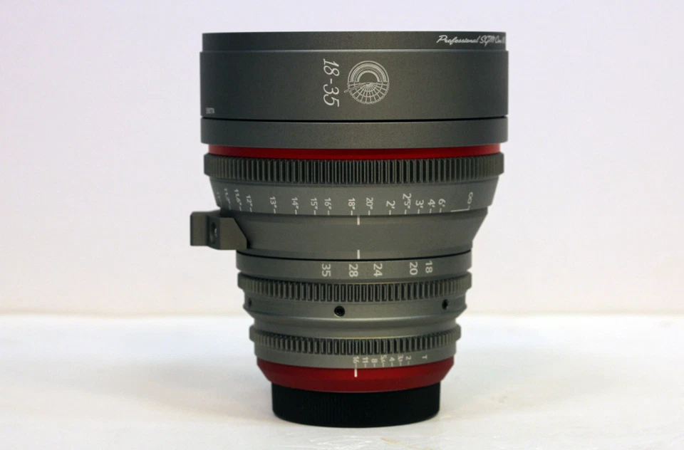 cine lens sigma 18-35mm t2 canon mount parfocal manual hard stop de clicked iris - Image 2 of 4