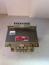 Transformator Trafo SAFE Via ROMA 33 Briona TIPO TMA 380/220V 110V  #20
