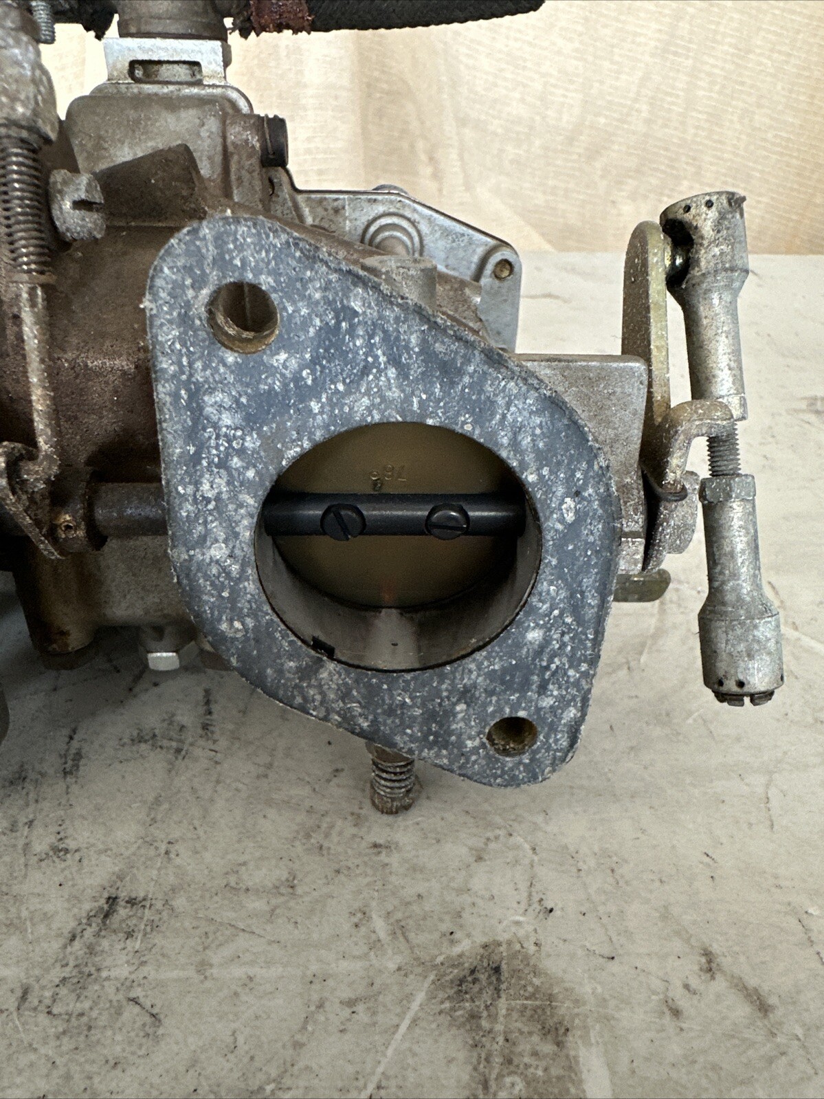 OEM VINTAGE FERRARI BB 512 WEBER 40 IF3C CARBURETOR READ