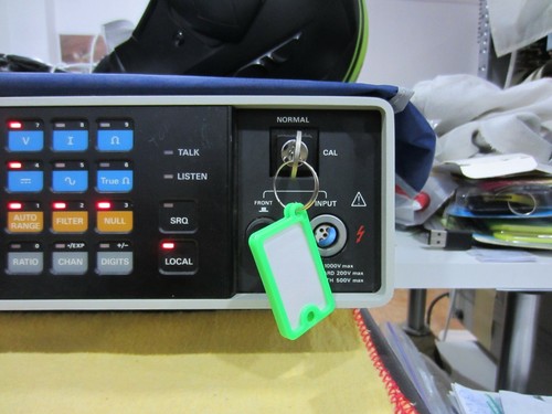 Solartron Schlumberger (Enertec) 7061/2 7071 7081/2 E210 Calibration Key.  - Bild 4 von 14